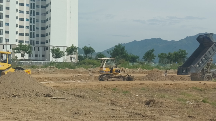 Triển khai thi công nền đường